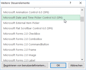 Zum Vergrößern bitte auf das Bild klicken Date and Time Picker