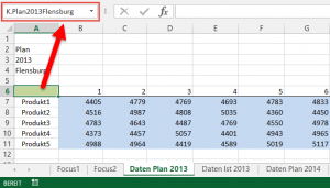 Zum Vergrößern bitte auf das Bild klicken Plandaten