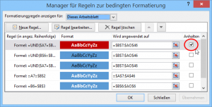 Zum Vergrößern bitte auf das Bild klicken Alle Regeln im Überblick