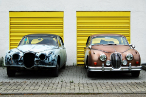 Zwei Oldtimer