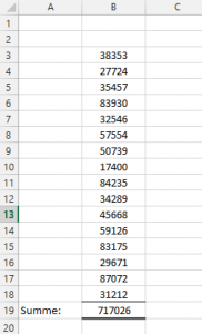 Zum Vergrößern bitte auf das Bild klicken Ignorierte Fehler werden ausgeblendet