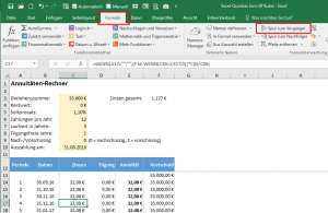 Zum Vergrößern bitte Bild anklicken Die Spur zum Vorgänger...