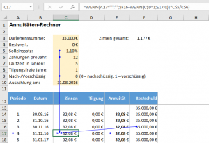 Zum Vergrößern bitte Bild anklicken ... zeigt alle verwendeten Quellzellen