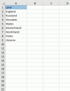 Zum Vergrößern bitte Bild anklicken Die Adhoc-Auswahlliste