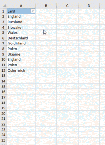 Zum Vergrößern bitte Bild anklicken Filtermenü per Tastatur aufrufen
