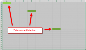 Zum Vergrößern bitte auf das Bild klicken Nicht gesperrte Zellen