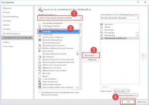 Zum Vergrößern bitte Bild anklicken Schaltfläche für Autofilter hinzufügen
