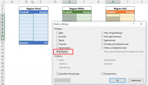 Zum Vergrößern bitte auf das Bild klicken Inhalte einfügen - Gültigkeit