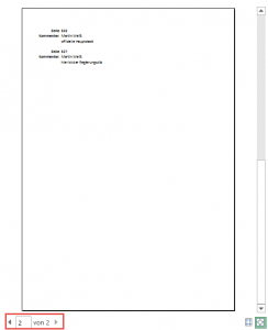 Zum Vergrößern bitte auf das Bild klicken Alle Kommentare separat gelistet