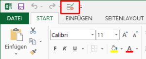 Datenprüfung mit einem Klick