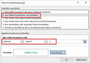 Zum Vergrößern bitte auf das Bild klicken Farbe abhängig vom Buchstaben setzen