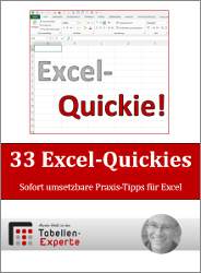 E-Book: 33 Excel-Quickies