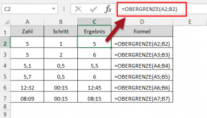 Zum Vergrößern bitte auf das Bild klicken Beispiele für OBERGRENZE