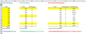 Zum Vergrößern bitte auf das Bild klicken Überblick: Mittelwert-Funktionen