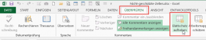 Zum Vergrößern bitte auf das Bild klicken Blattschutz aktivieren