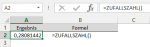 Zum Vergrößern bitte auf das Bild klicken Zufallszahl zwischen 0 und 1