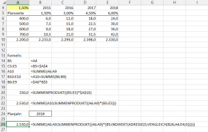 Zum Vergrößern bitte auf das Bild klicken Beispiel 7: Zusammenfassung
