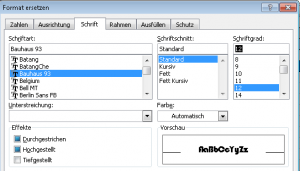 Zum Vergrößern bitte auf das Bild klicken Schrift ändern