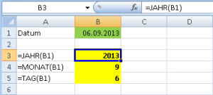 Jahr, Monat, Tag