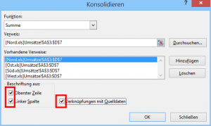 Zum Vergrößern bitte auf das Bild klicken Konsolidieren: Fast fertig