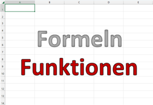 Formeln und Funktionen