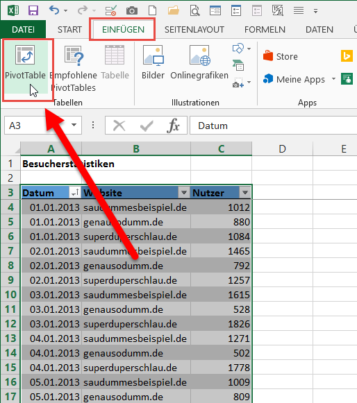 Verdichten Und Gruppieren In Pivot Tabellen Der Tabellenexperte