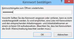Zum Vergrößern bitte auf das Bild klicken Kennwort bestätigen