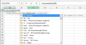 Zum Vergrößern bitte auf das Bild klicken Hilfe bereits während der Eingabe